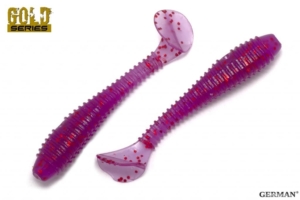 Съедобный силикон GOLD "TVES" 75 мм / 128 цвет. уп(8шт)