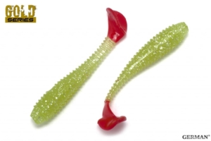 Съедобный силикон GOLD "TVES" 75 мм / 134 цвет. уп(8шт)