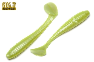 Съедобный силикон GOLD "TVES" 88 мм / 101 цвет. уп(5шт)