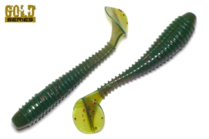 Съедобный силикон GOLD "TVES" 88 мм / 104 цвет. уп(5шт)