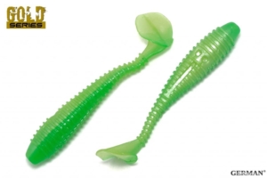 Съедобный силикон GOLD "TVES" 88 мм / 132 цвет. уп(5шт)