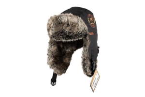 Шапка-ушанка NordKapp Malselv Frozen World black арт. 544