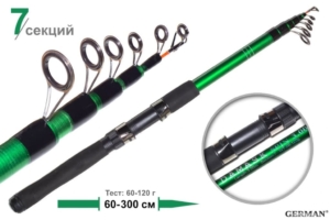 Спиннинг DAMASK 3.0 тест 60-120гр