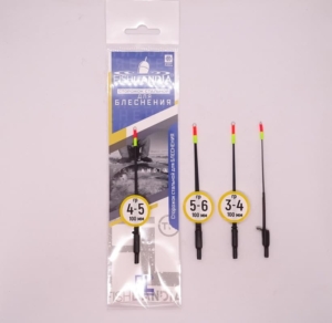 Сторожок Fishlandia стальной для блеснения 100 мм 3-4 гр (10шт/уп)