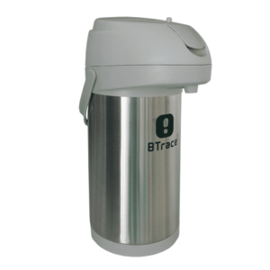 Термос Btrace с пневмонасосом 805-3500 3500мл Серебристый