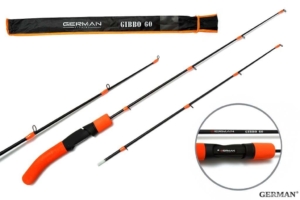 Удочка зимняя "GIBBO" 60 см с двумя хлыстами