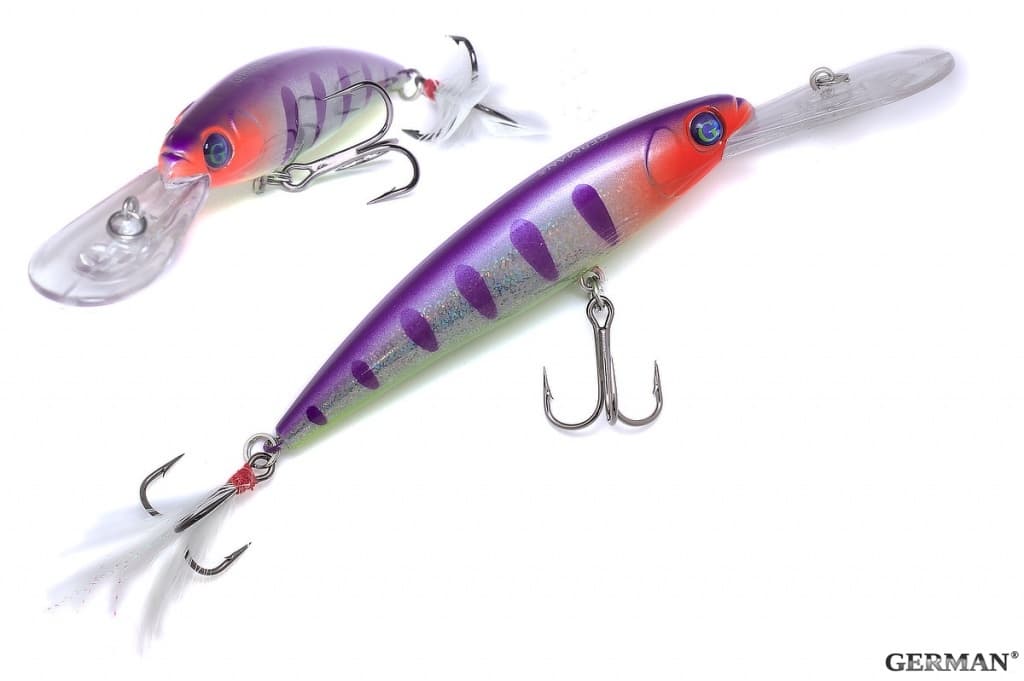 Воблер "Crystal Tail" 100 мм / 14 гр / C231 цвет