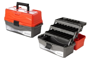 Ящик для снастей Tackle Box трехполочный NISUS оранжевый