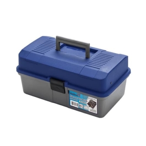 Ящик рыболова двухполочный синий Helios???