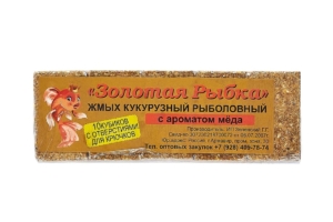 Жмых "Золотая рыбка" (кукурузный) МЁД