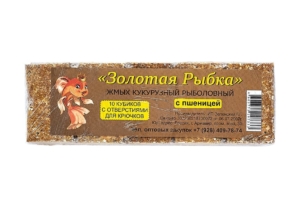 Жмых "Золотая рыбка" (кукурузный) ПШЕНИЦА