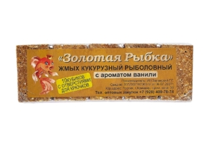 Жмых "Золотая рыбка" (кукурузный) ВАНИЛЬ