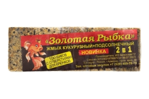 Жмых "Золотая рыбка" (подсолнечный)  2 В 1