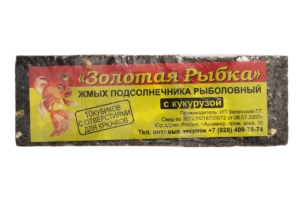 Жмых "Золотая рыбка" (подсолнечный) КУКУРУЗА