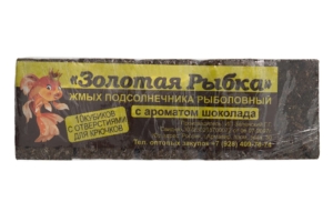 Жмых "Золотая рыбка" (подсолнечный) ШОКОЛАД