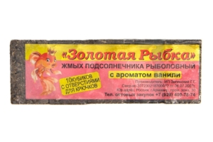 Жмых "Золотая рыбка" (подсолнечный) ВАНИЛЬ